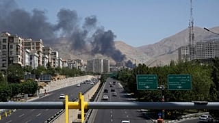 Αποθήκη πετρελαίου που χτυπήθηκε κατά τη διάρκεια ισραηλινής επίθεσης στην Τεχεράνη, Ιράν (16 Ιουνίου 2025)