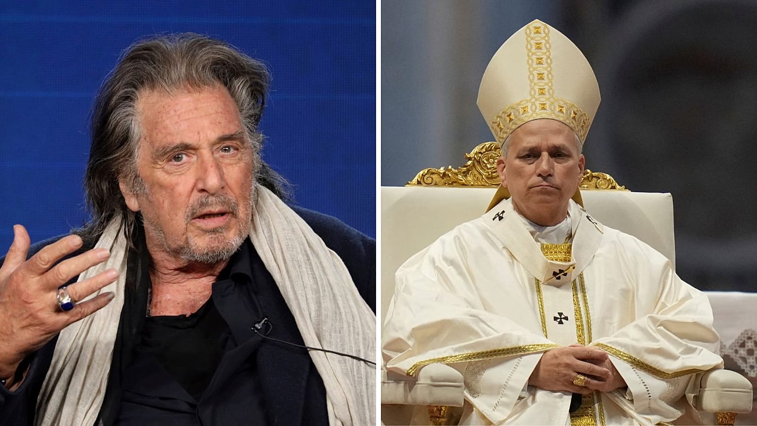 Al Pacino é a primeira celebridade de Hollywood a encontrar-se com o Papa Leão XIV 
