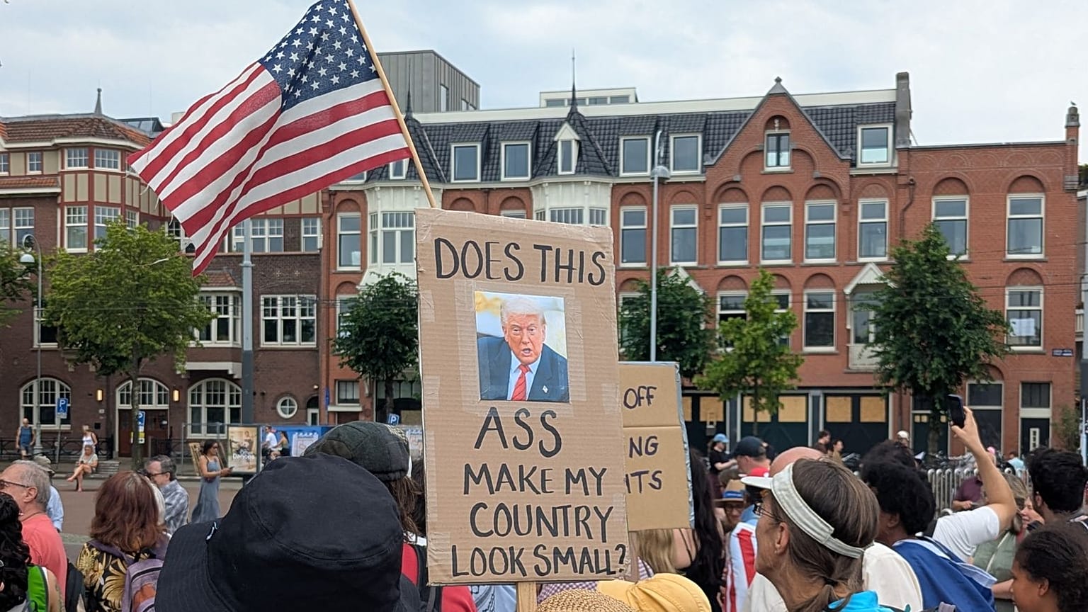 I cartelli più belli e divertenti delle proteste di massa dei No Kings contro Trump