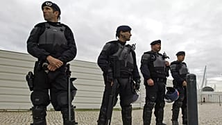 ARCHIVO: Policía en Lisboa