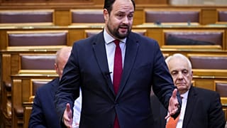 Nacsa Lőrinc az Országgyűlés plenáris ülésén 2025. június 10-én