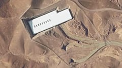 Dieses von Maxar Technologies zur Verfügung gestellte Satellitenbild zeigt die Anreicherungsanlage Fordo in Iran am 24. Januar 2025. (Maxar Technologies via AP)