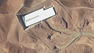 Cette image satellite fournie par Maxar Technologies montre l'installation d'enrichissement de Fordo en Iran le 24 janvier 2025. (Maxar Technologies via AP)
