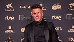 Sanz a su llegada a los 39º Premios Goya en Granada, España, en febrero de 2025.