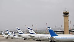 DOSYA: 10 Mart 2020 tarihli bu fotoğrafta, İsrail El Al uçakları Tel Aviv, İsrail yakınlarındaki Ben Gurion Havalimanı'nda park halinde.