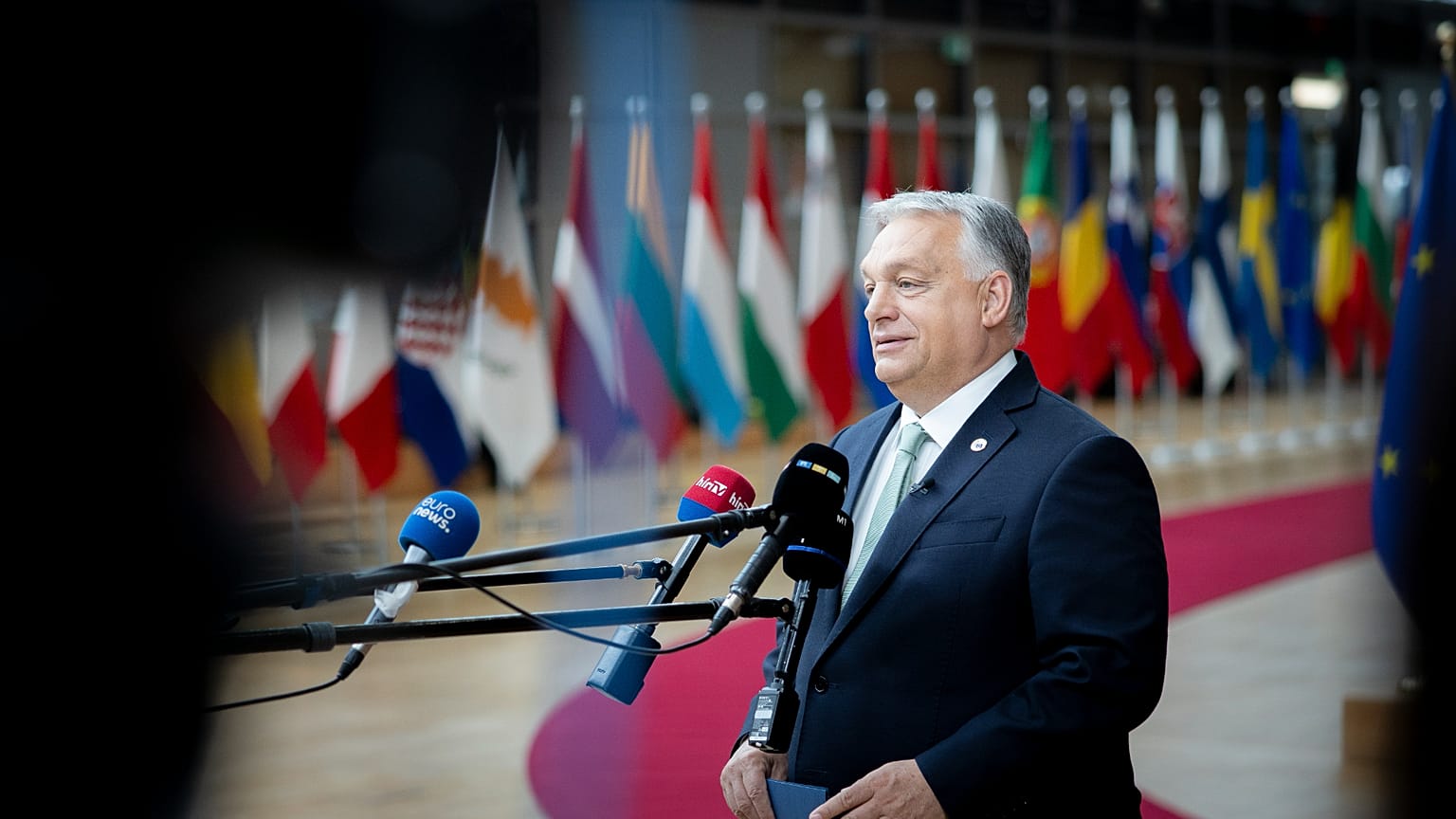 Orbán Viktor június 26-án a brüsszeli EU-csúcson