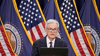 Fed Başkanı Jerome Powell, Washington’daki basın toplantısında konuşurken, 18 Haziran 2025