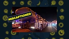Das Video ist echt, aber es wurde falsch betitelt und aus dem Zusammenhang gerissen