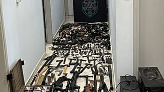 Τα όπλα που κατασχέθηκαν