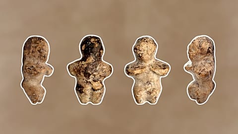 "Kolobrzeg's Venus" - the 6,000-year-old figurine discovered in Pomerania.