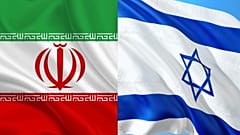 علمي إيران وإسرائيل