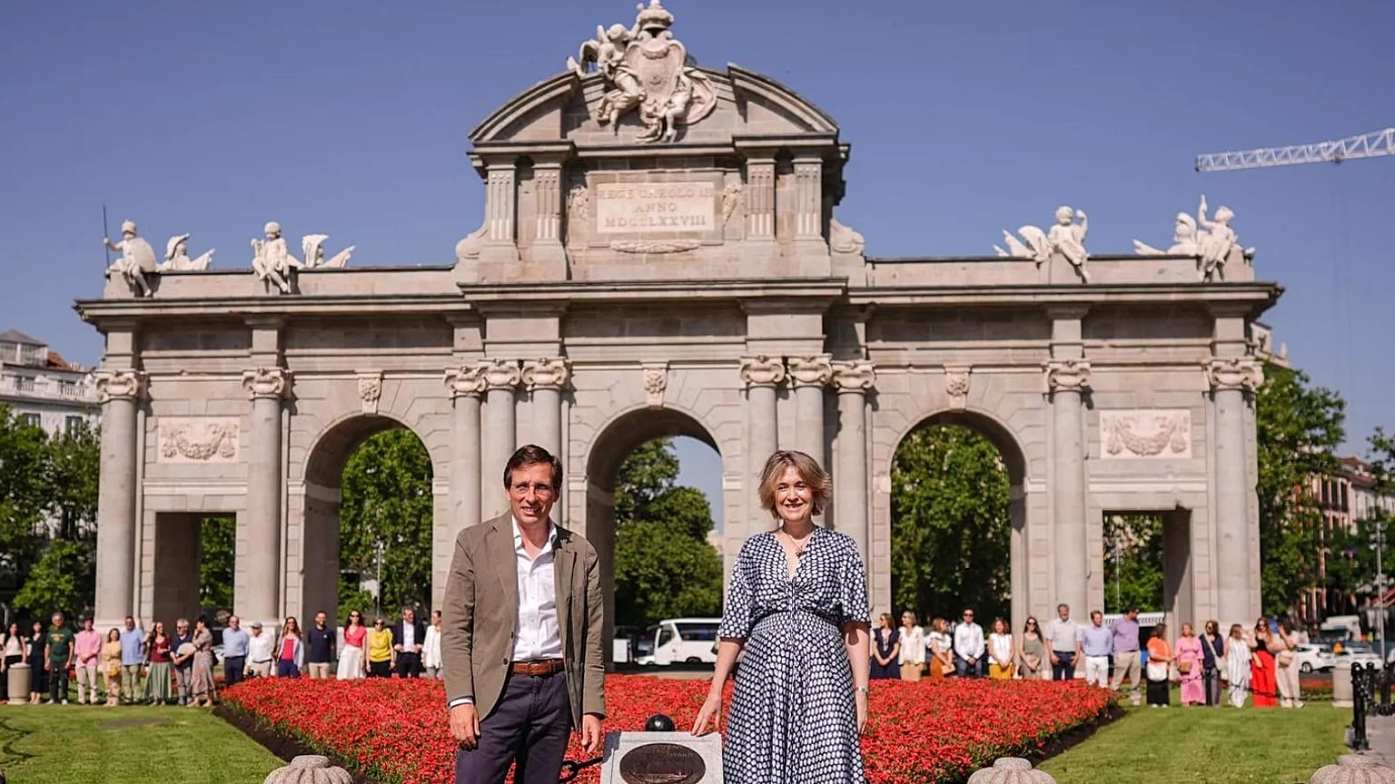 La Puerta de Alcalá tras ser restaurada