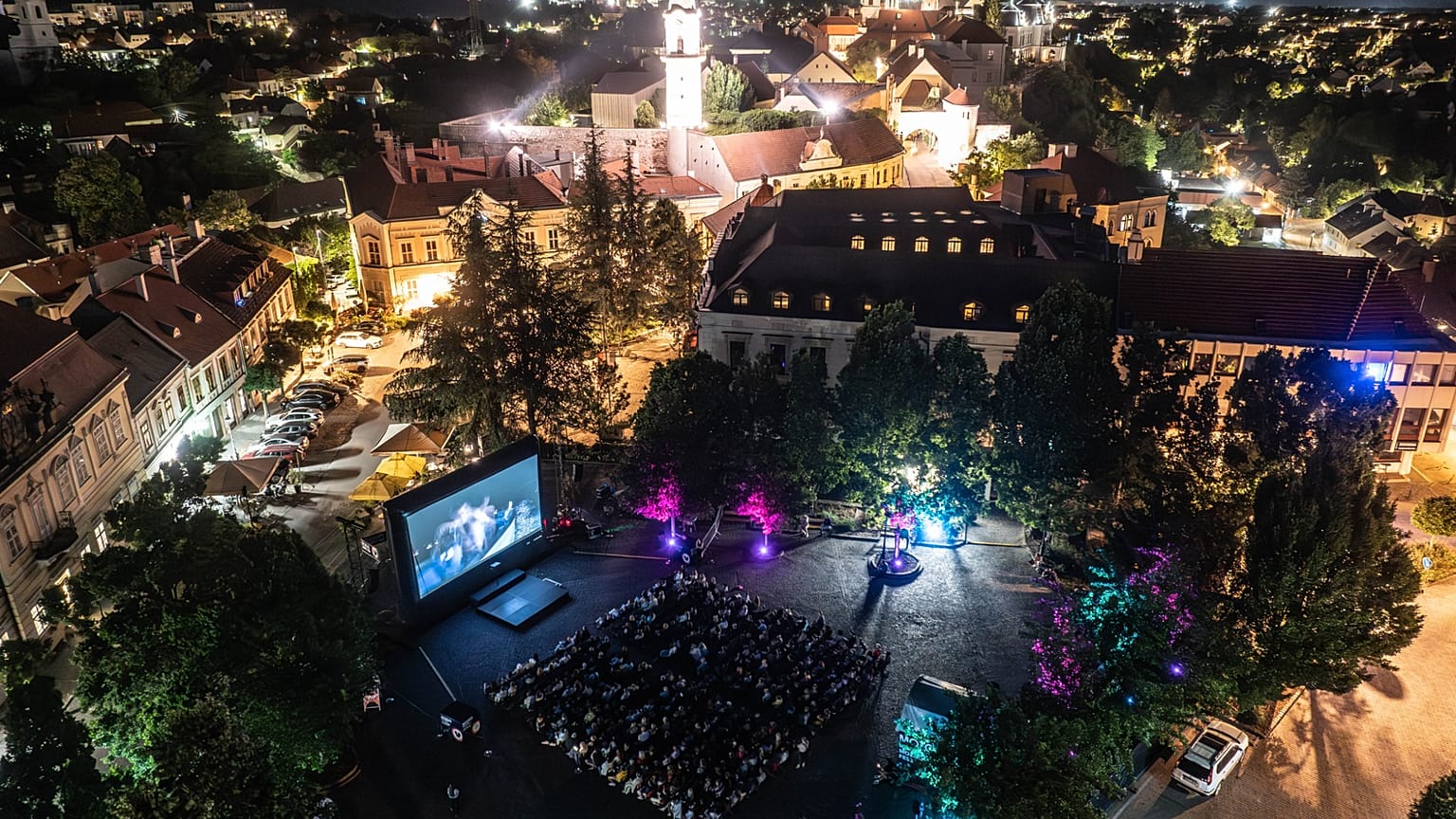 A fesztivál nyitóestéje Veszprémben, 2025. június 18-án