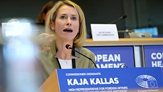 La cheffe de la diplomatie européenne, Kaja Kallas