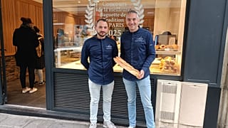 Mickaël Reydellet et Florian Bléas sont les 2025 lauréats du Prix de la meilleure baguette de Paris