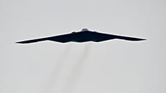 Bombardero B2 tras atacar Irán