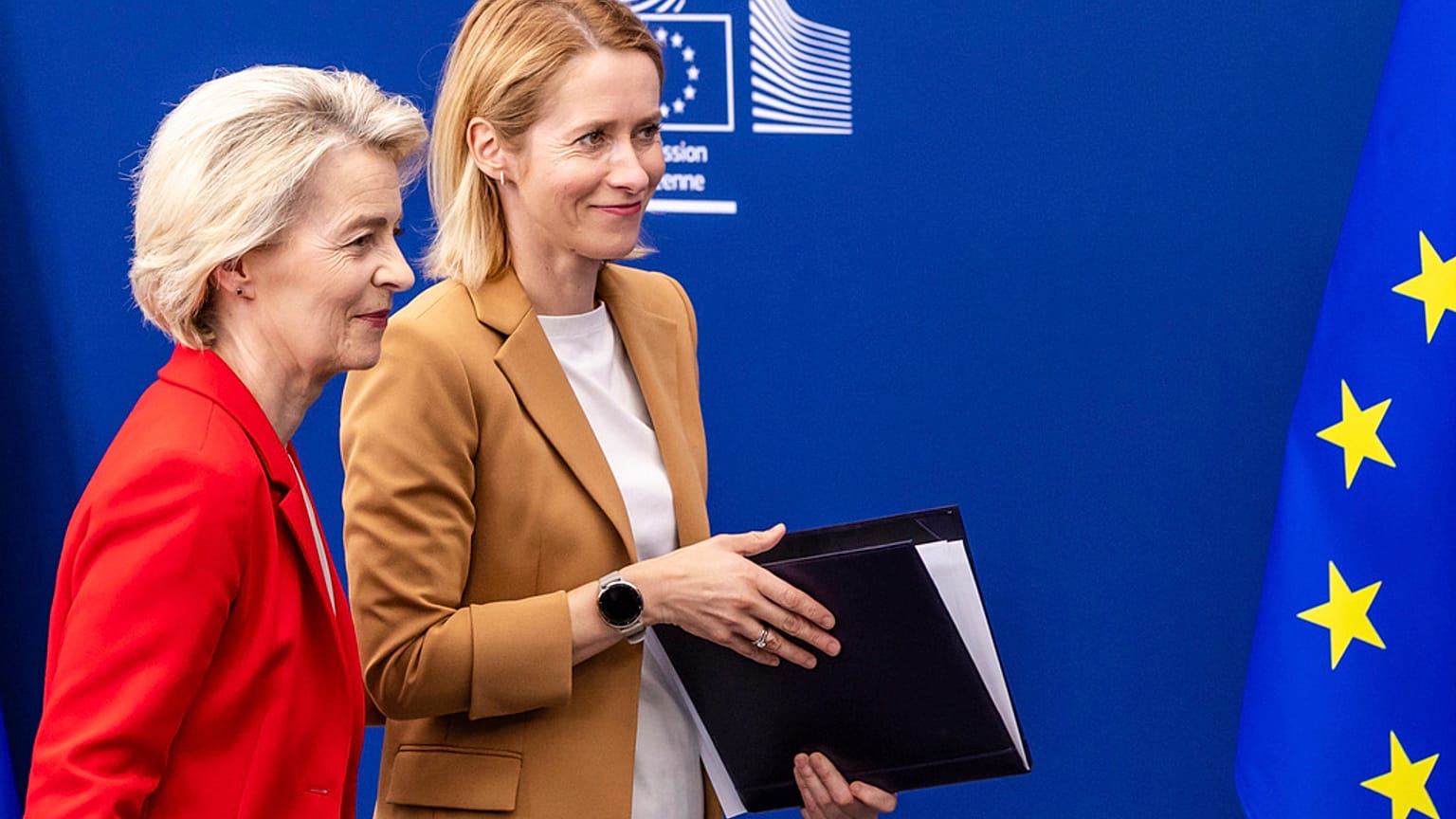 ARCHÍV: Ursula von der Leyen és Kaja Kallas