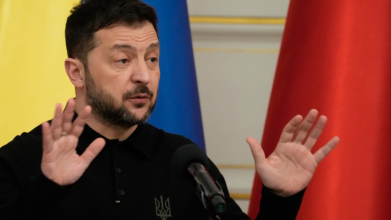 Wołodymyr Zełenski, prezydent Ukrainy