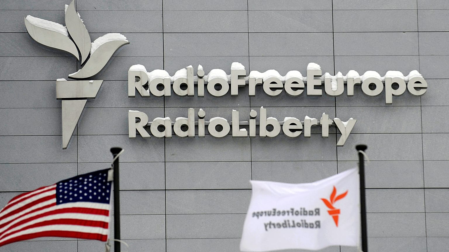 Radio Free Europe/Radio Liberty'nin Prag'daki genel merkezi.
