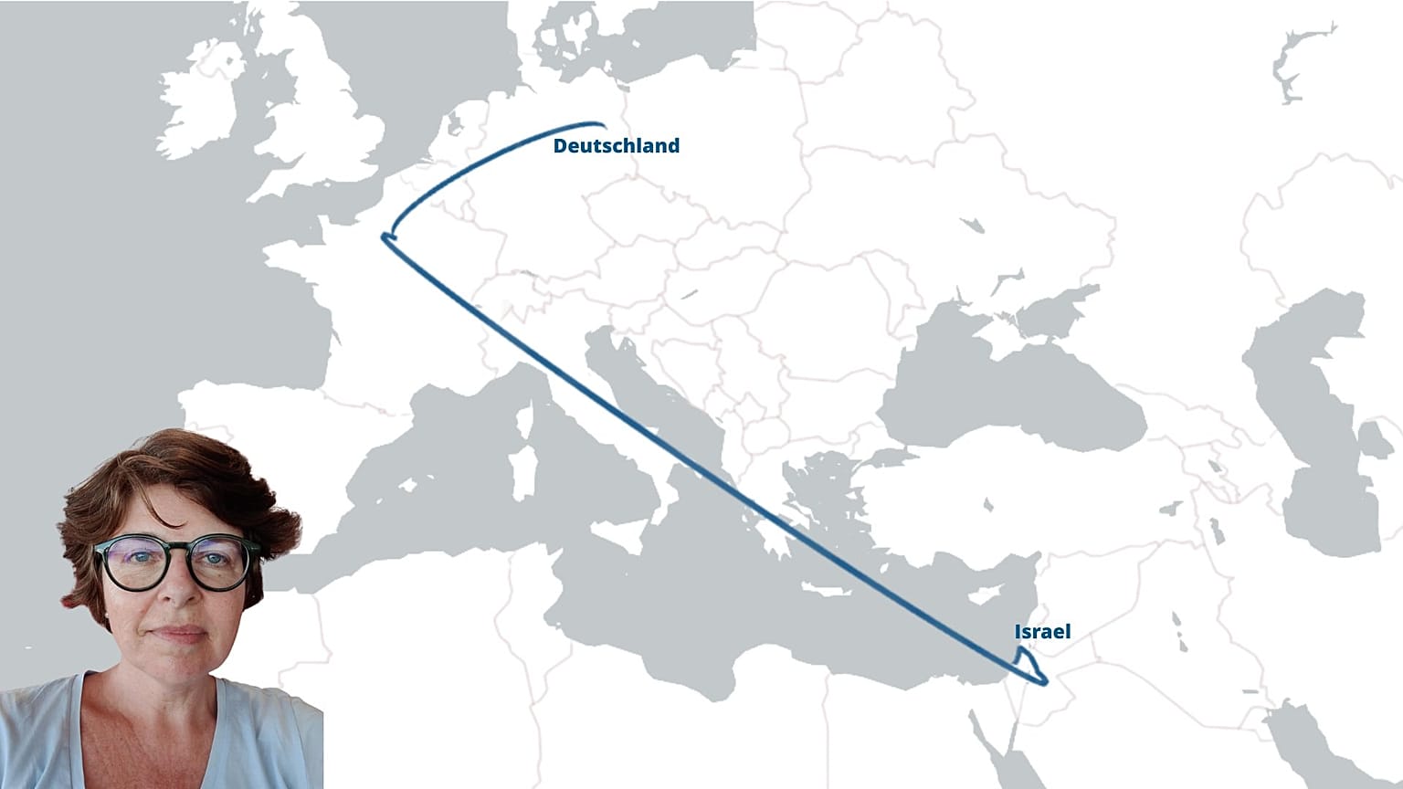 Vivian ist über Amman nach Deutschland von Israel ausgereist.