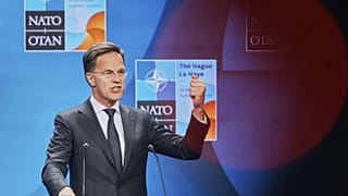 Mark Rutte NATO-főtitkár Hágában