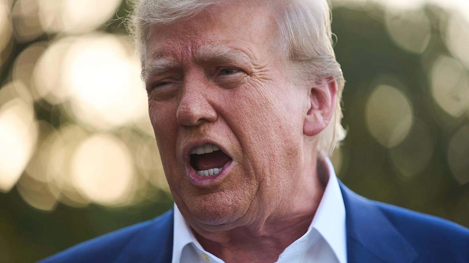 El presidente de EE.UU., Donald Trump.
