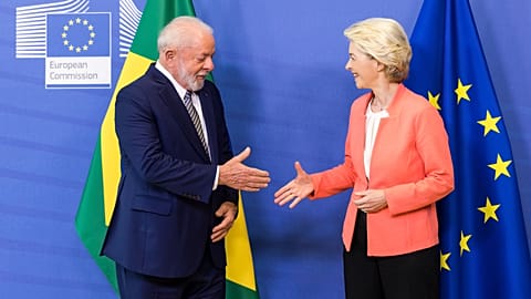 The EU concluded a trade deal with the Mercosur countries in December 2024.