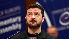 الرئيس الأوكراني فولوديمير زيلينسكي 
