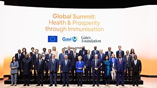 À Bruxelles, les dirigeants européens réunis pour soutenir GAVI, l’alliance mondiale pour les vaccins.