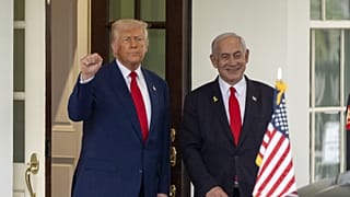 Az amerikai elnök az izraeli miniszterelnökkel áprilisban Washingtonban
