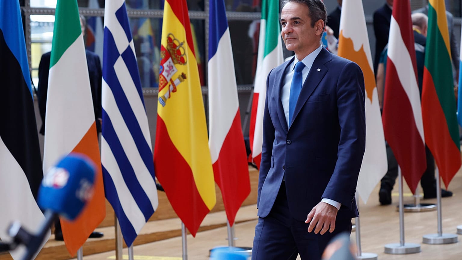 Κυριάκος Μητσοτάκης στο Ευρωπαϊκό Συμβούλιο