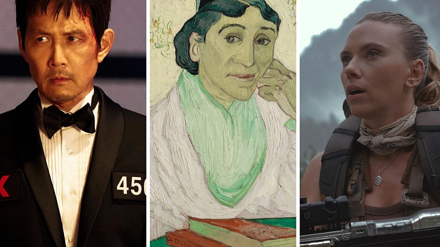 Squid Game - L'Arlésienne, 1890 par Vincent van Gogh - Jurassic World : La renaissance
