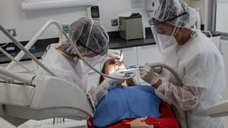 Dentists are well-paid in France