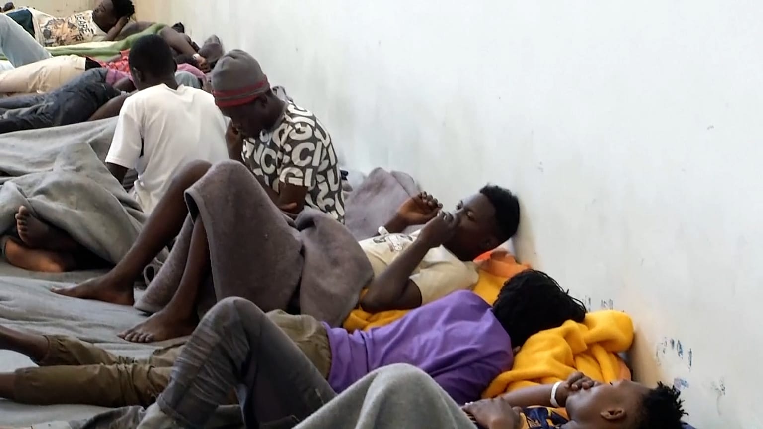 Migrantes que fugiram da guerra civil no Sul do Sudão