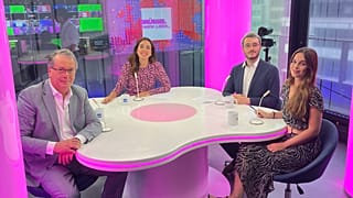 Amaia Echevarria junto a Nicolás Pascual de la Parte, Paula Soler y Javier Carbonell