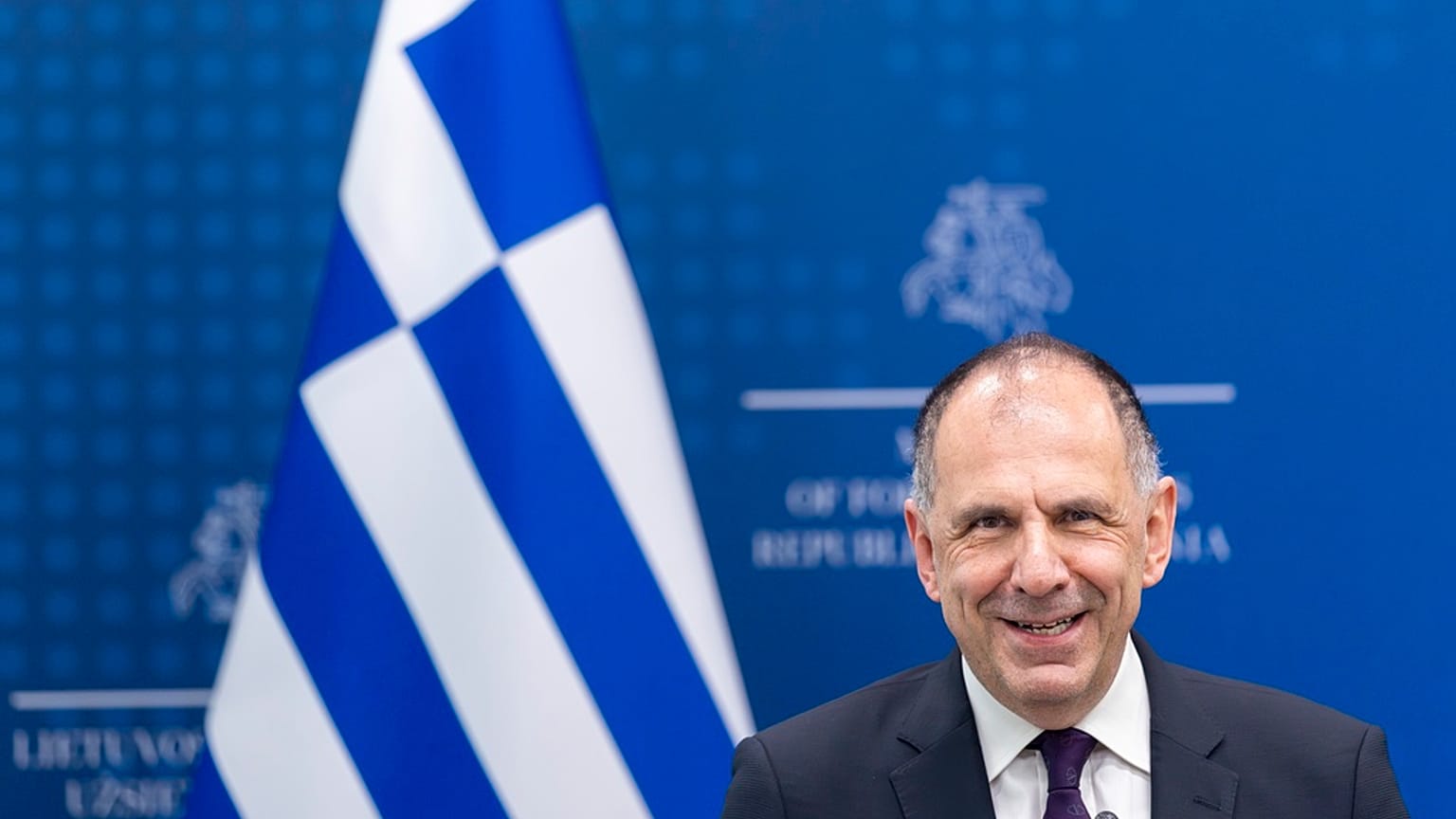 Ο Έλληνας υπουργός Εξωτερικών Γιώργος Γεραπετρίτης
