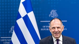 Ο Έλληνας υπουργός Εξωτερικών Γιώργος Γεραπετρίτης
