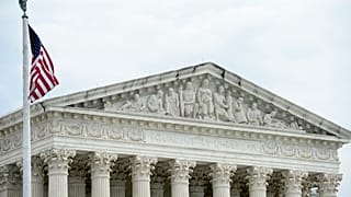 L'edificio che ospita la Corte suprema degli Stati Uniti, a Capitol Hill, Washington D.C.