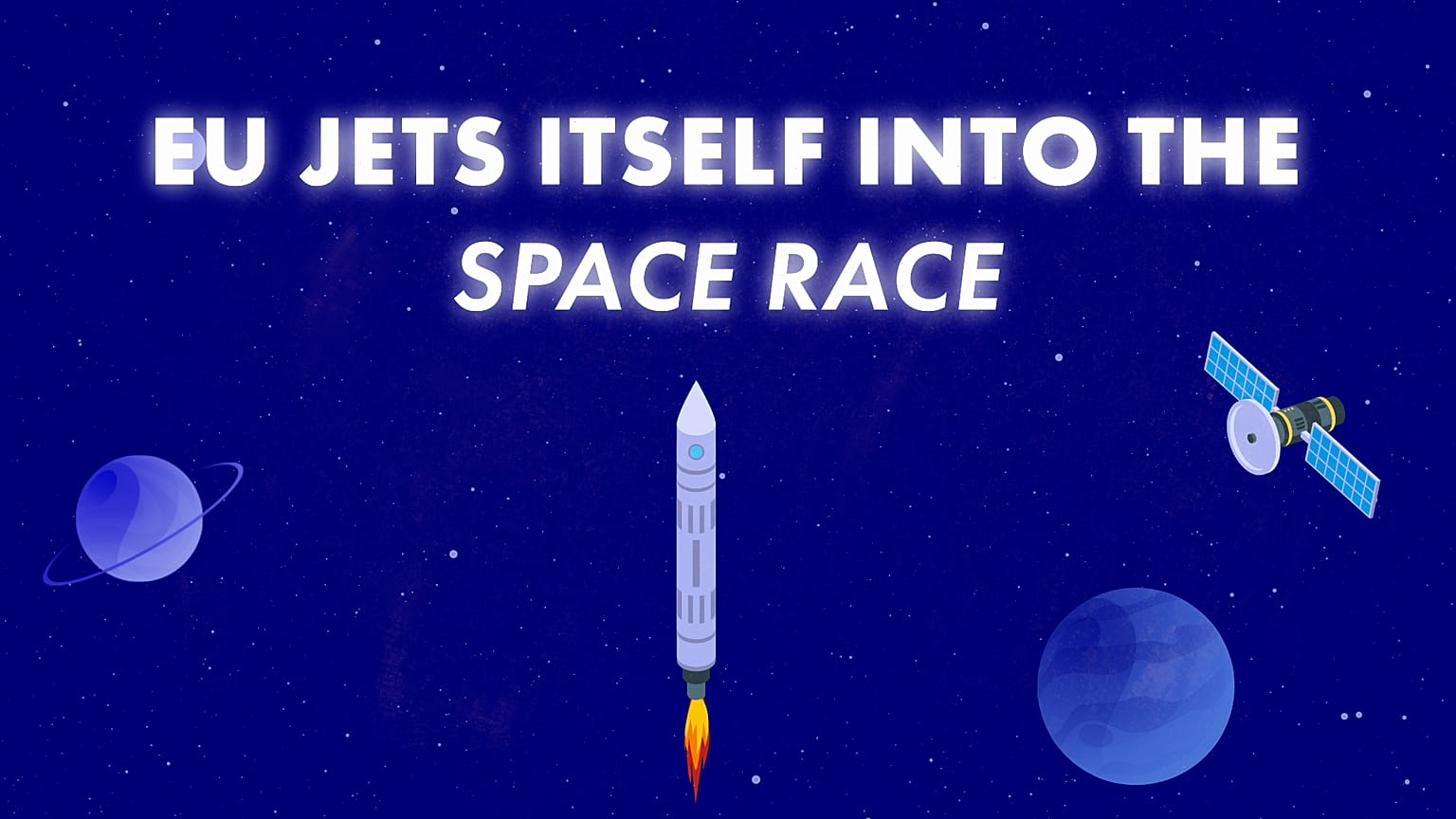 ¿Puede la UE participar en la carrera espacial?