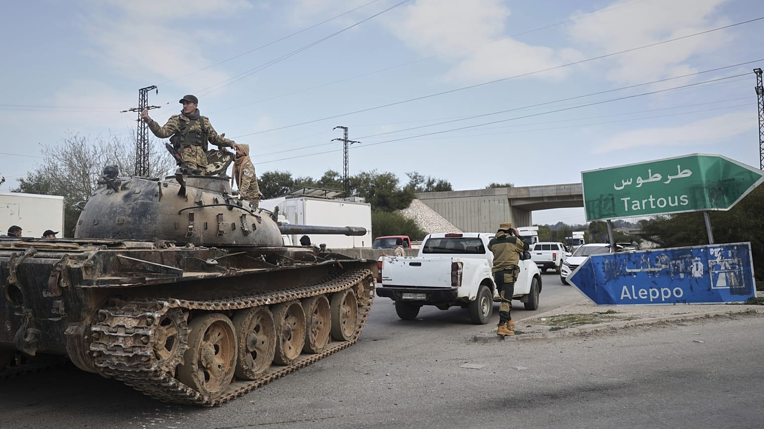 Szíriai katonák márciusban, Latakia közelében