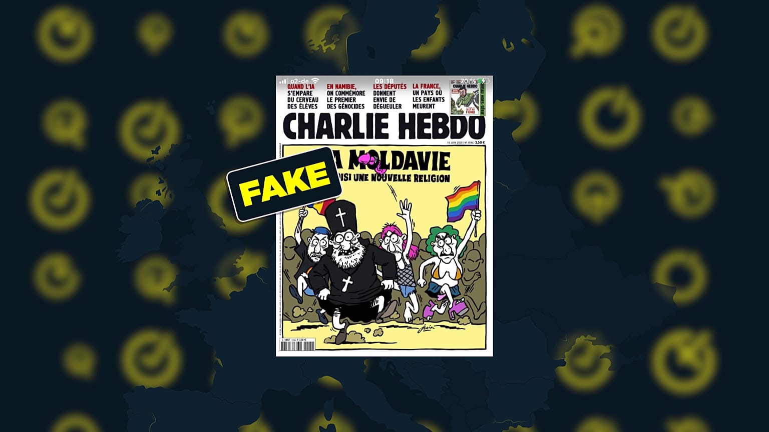 La couverture est fausse
