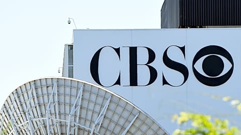 The CBS Television City studio is pictured in Los Angeles. 3 July 2020. 