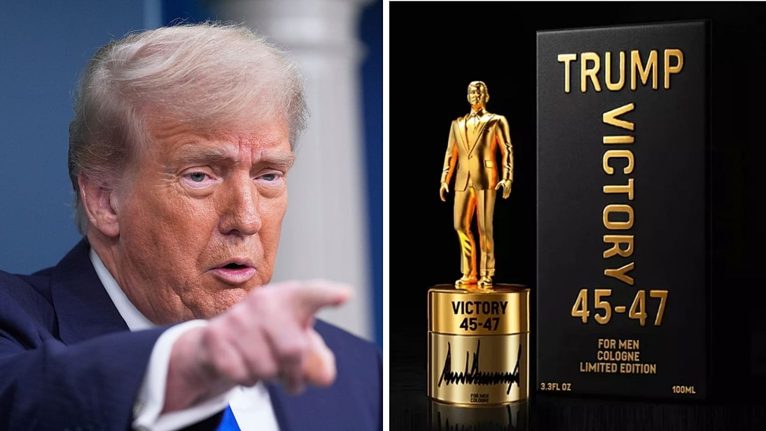 بوی شبیه ترامپ: عطر جدید رئیس جمهور با برچسب «بیش از حد شرم آور برای کلمات» 