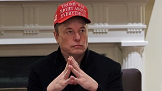 DOSSIER - Elon Musk participe à une réunion du cabinet à la Maison Blanche à Washington, le 24 mars 2025