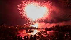 صورة تعبيرية لألعاب نارية