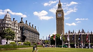 Parliament Square in London. 30 June 2025.