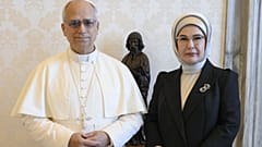 Papa Leo ve Emine Erdoğan