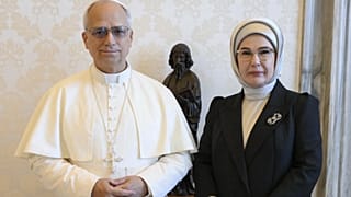 Papa Leo ve Emine Erdoğan