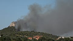 Φωτιά καίει δασική έκταση στο Πικέρμι