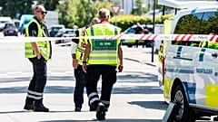 Danimarka Polisi ve ambulans Kopenhag'daki Norgesmindevej'de, 3 Temmuz, 2025